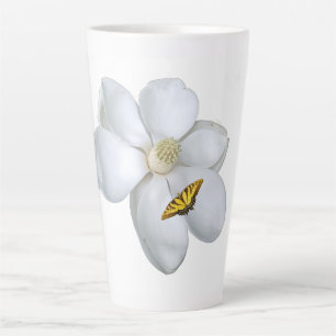 Taza De Café Latte Impresión de magnolia, papel de póster de valor (s