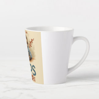 Taza De Café Latte Impulsado por siestas y café