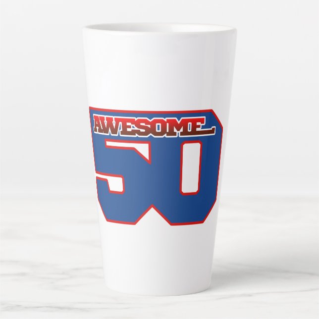 Taza De Café Latte increíble 50 (Anverso)