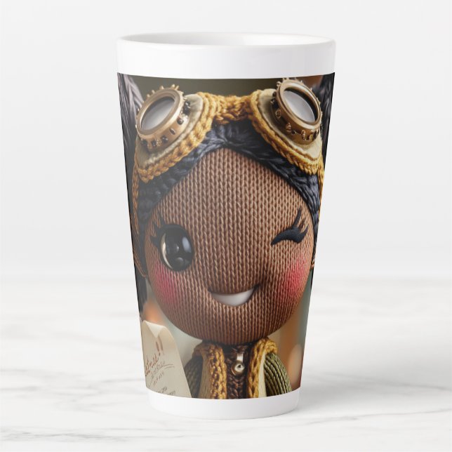 Taza De Café Latte  Informe Oficial de Elfos  (Anverso)