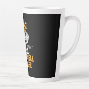 Taza De Café Latte Ingeniero Mecánico