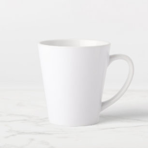 Taza De Café Latte Insignia de la cara del tigre