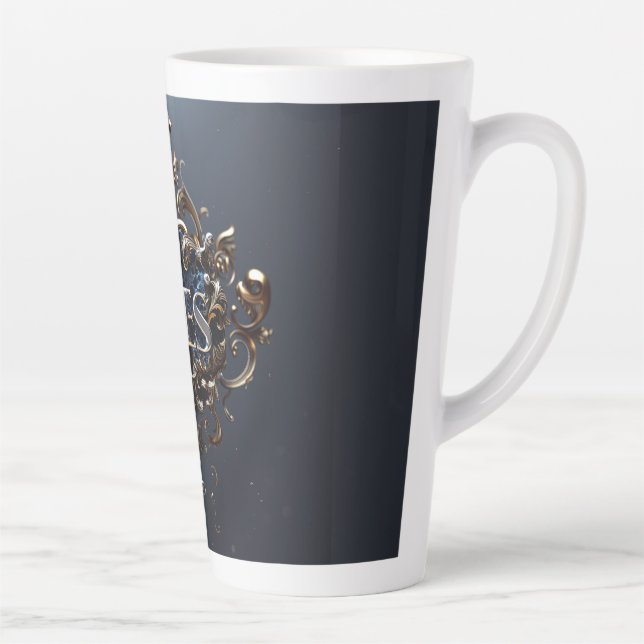 Taza De Café Latte insignia ONE (Derecha)