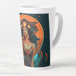 TAZA DE CAFÉ LATTE INSPIRACIÓN NATIVA #2