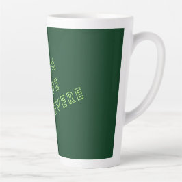 Taza De Café Latte Inspirador