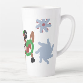 Taza De Café Latte Invierno de cabra 
