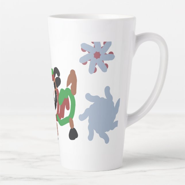 Taza De Café Latte Invierno de cabra  (Derecha)