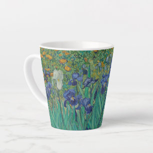 TAZA DE CAFÉ LATTE IRISES
