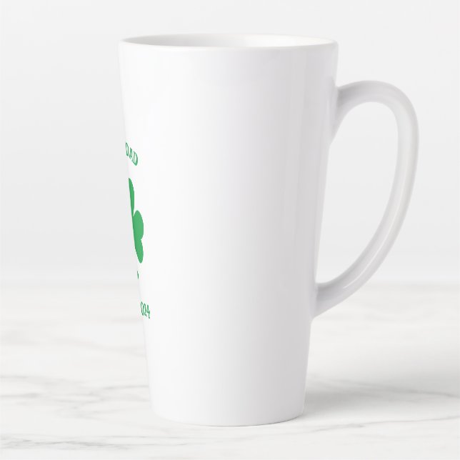 Taza De Café Latte Irish Dad Latte Mug (Derecha)