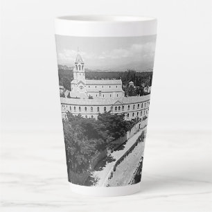 Taza De Café Latte Isla del monasterio de Saint-Honorat de Cannes ant