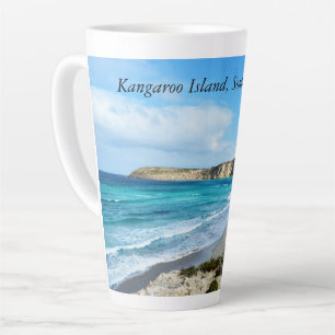 Taza De Café Latte Isla Kangaroo, Australia del Sur, Beach Breezes,