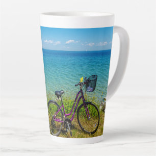 Taza De Café Latte Isla Mackinac