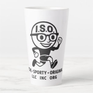 TAZA DE CAFÉ LATTE ISO