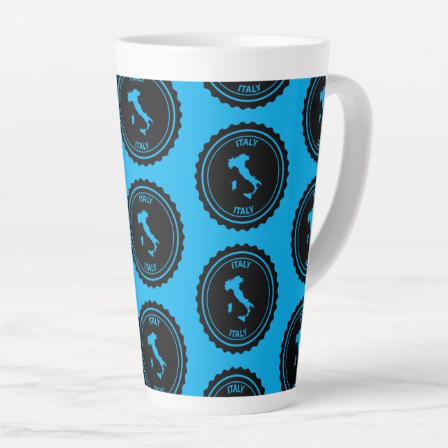 Taza De Café Latte Italia (Ángulo derecho)