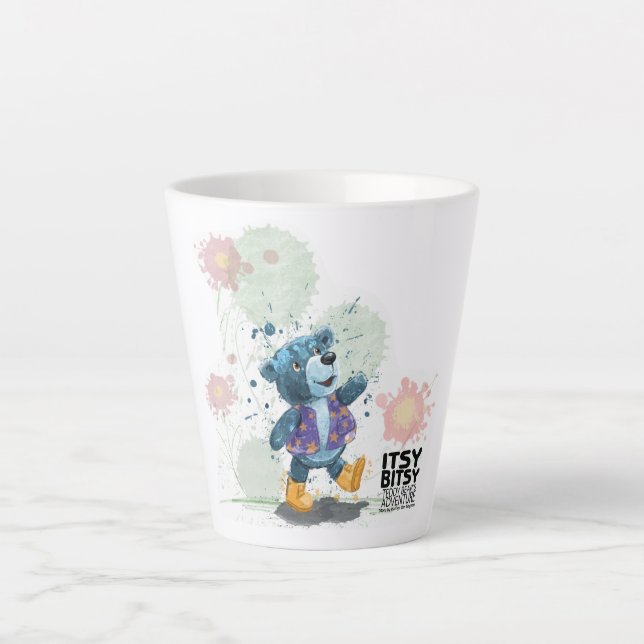 Taza De Café Latte Itsy Bitsy Teddy Bear Willie (Anverso)