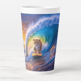 Taza De Café Latte Jag Viene A Través Del Diseño De Rich AMeN Gill