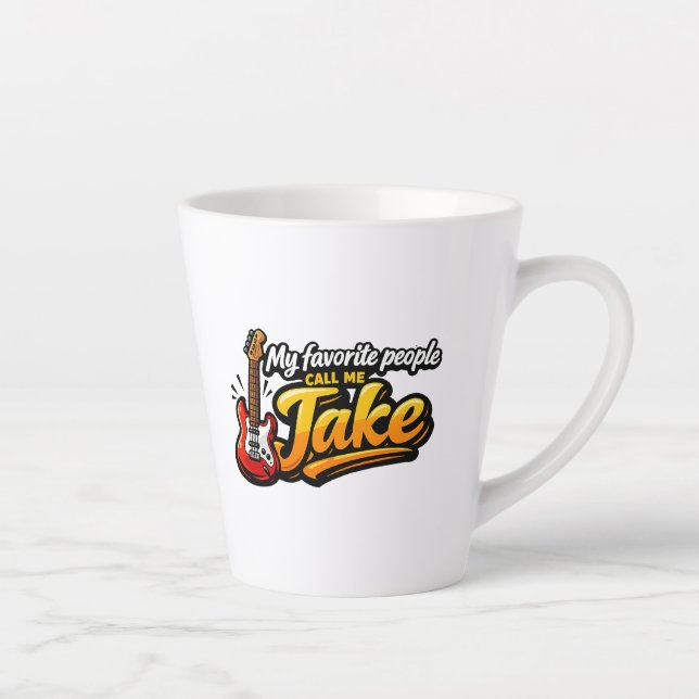 Taza De Café Latte Jake (Derecha)
