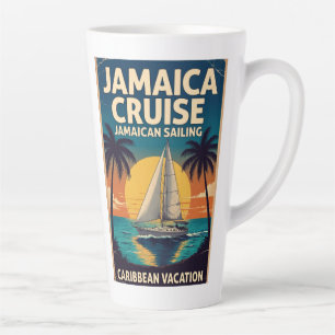 Taza De Café Latte Jamaica Crucero Sueño Caribeño