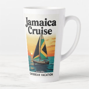 Taza De Café Latte Jamaica Crucero Sueño Caribeño