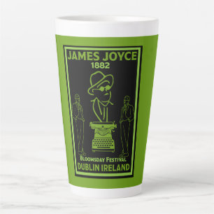 Taza De Café Latte James Joyce Dublin Irlanda