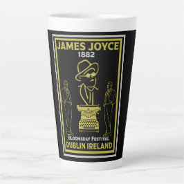 Taza De Café Latte James Joyce Dublin Irlanda