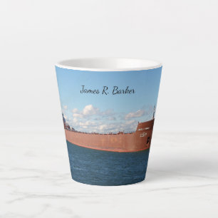 Taza De Café Latte James R. Barker latte mug
