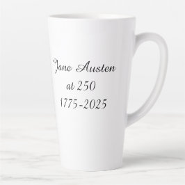 Taza De Café Latte Jane Austen a los 250