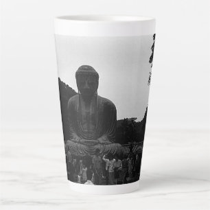Taza De Café Latte Japón vintage Kamakura Gran Buda turistas HP La