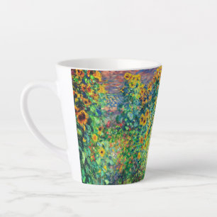 Taza De Café Latte Jardín de flores Monet