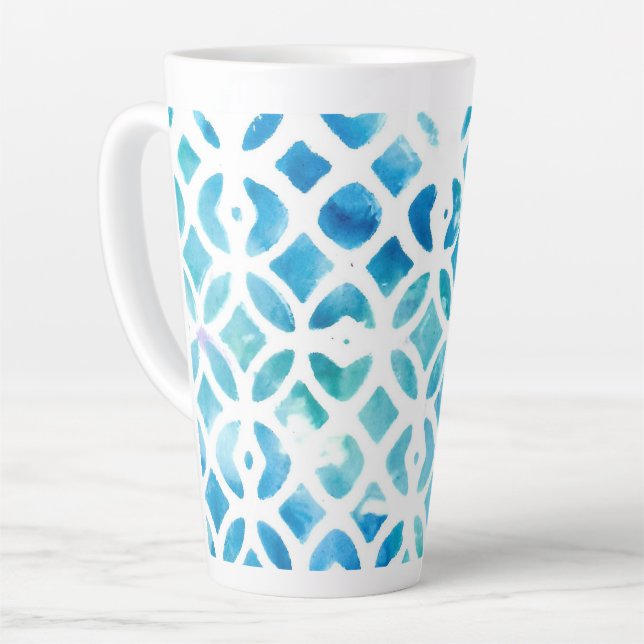 Taza De Café Latte Jardín Gate Mug (Ángulo izquierdo)