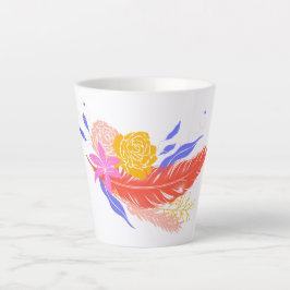 Taza De Café Latte Jardín Tame