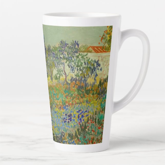 Taza De Café Latte Jardín Vincent Van Gogh en Arles (Derecha)