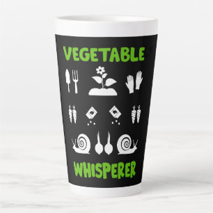 Taza De Café Latte Jardinería de reparto