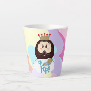 Taza De Café Latte Jarro para café World Hope