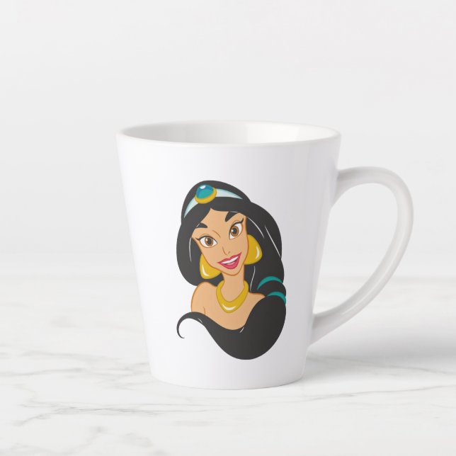 Taza De Café Latte Jasmine Latte Mug (Derecha)