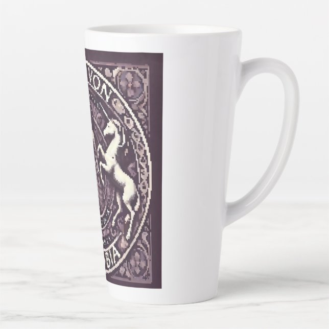 Taza De Café Latte Jeanne d'Arc mug (Derecha)
