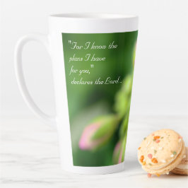 Taza De Café Latte Jeremiah 29:11 Latte Mug