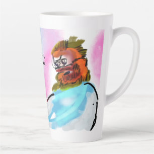 Taza De Café Latte Jesús está aquí