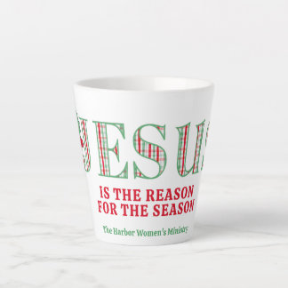 Taza De Café Latte Jesus Is The Reason Latte Mug