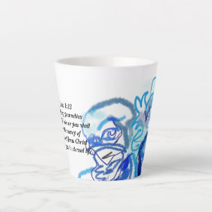 Taza De Café Latte jesus love