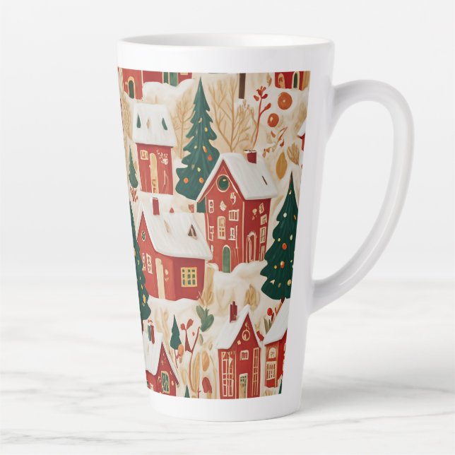 Taza De Café Latte Jingle Bell Jubilee (Derecha)