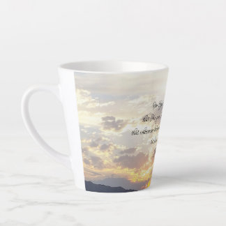 Taza De Café Latte John 3:16 Latte Mug