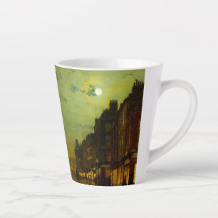 Taza De Café Latte John Atkinson Grimshaw Glasgow Docks