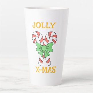 TAZA DE CAFÉ LATTE JOLLY CHRISTMAS