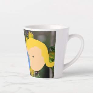 Taza De Café Latte Joshua & Aliston & su copa All-Stat de bioma