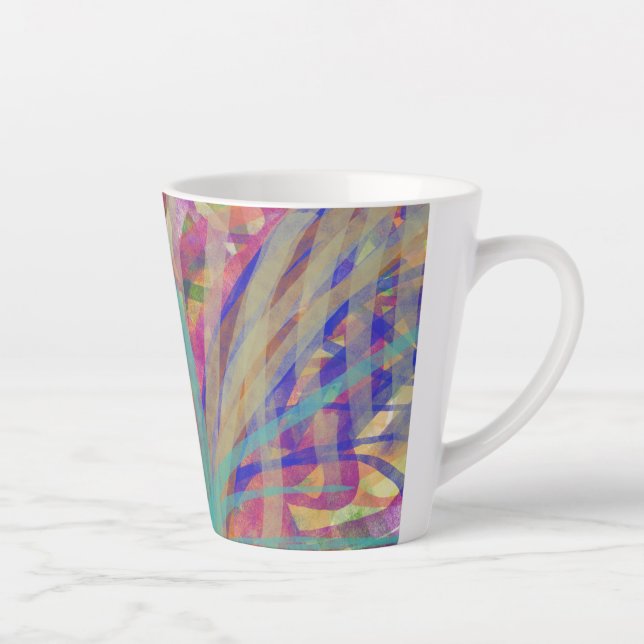 Taza De Café Latte Joyful Reef (Derecha)