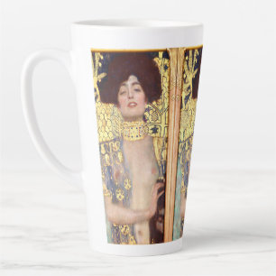 Taza De Café Latte Judith y la cabeza de Holofernes de Gustav Klimt