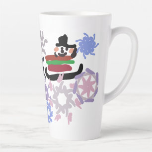 Taza De Café Latte Juego de invierno