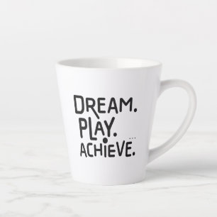 Taza De Café Latte Juego de sueño Achieve Mug