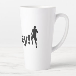 Taza De Café Latte jugador de fútbol turco